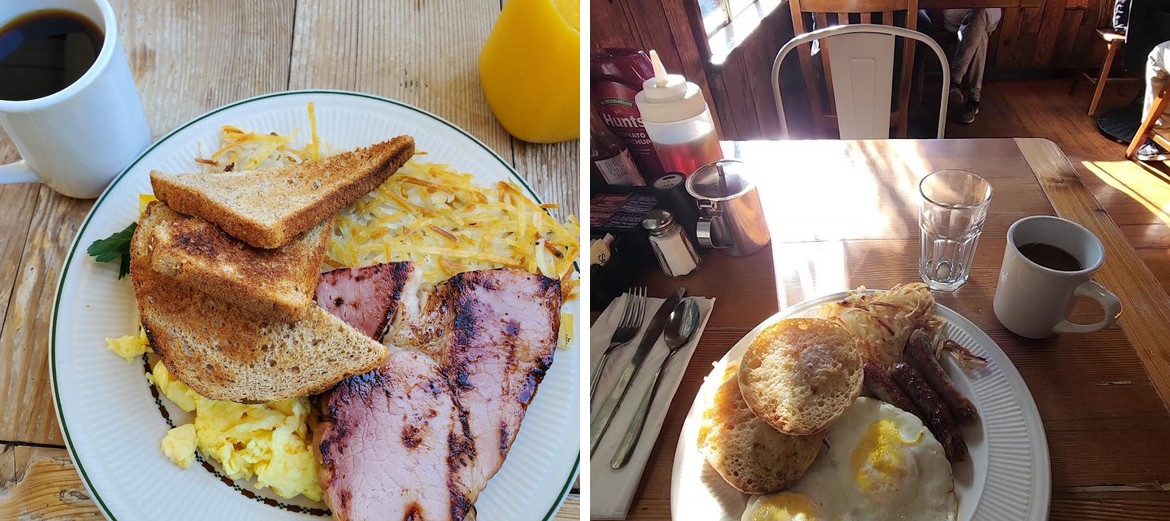 Rocky's Cafe Menu